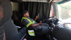 Lunchtime, Alone Inside the Truck.