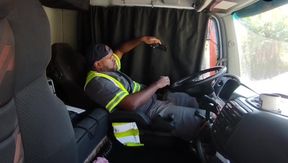 Lunchtime, Alone Inside the Truck.