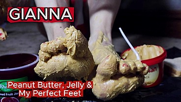Peanut Butter, Jelly & A Foot Fetish Fantasy