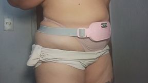 Bloated Belly Relief – Heat and Vibration for My Cramps