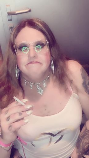 Ts Stefanie smoking
