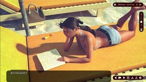 johannesgaming - update #487 - whispers of desire 8 went ot the beach and had amazing time - aug 18, 2025