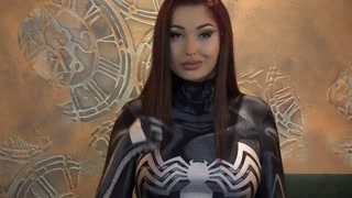 EveMartini turned into an evil Venom @lourdesmodels