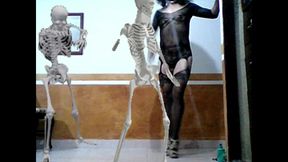 Ary Bell  Hot Black Cat Hallowen