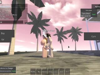 Fucking with a Cum daddys wench ( roblox )