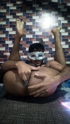 Gymnastic Pose, Big Ass, Anal Fingering, Prolapse Licking,