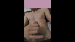 I jerk off and cum