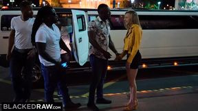 BLACKEDRAW All she wanted was to be passed around by 4 black guys