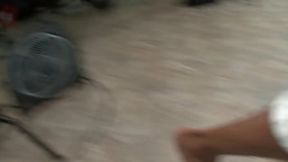 Petite chestnut-haired Alexa Nicole sucks and rides cock in a slutty display