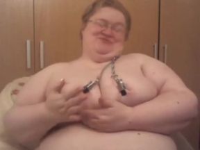 SSBBW nipples clamp