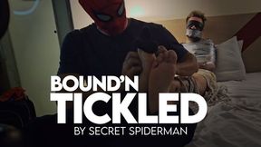 Tonny bound and tickled by a secret Spiderman (1080p) Tickling - Gay Bondage - Male Feet - Gay Foot Fetish - Gay Tickle Fetish