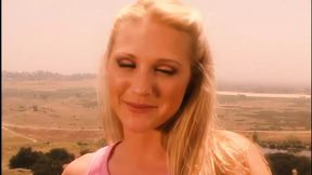 Alexis Malone, 18, deepthroats and swallows cum