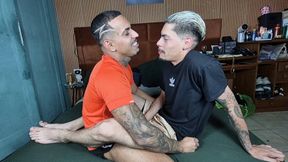 Hot Kisses Between 2 Naughty Neighbors - By Jack Harris and Marlon Noby - Full Clip