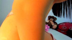 my panties were very wet after masturbation ??