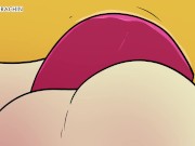 Patreon/Blitzdrachin : Agumon x Guilmon hentai furry yiff animation gay cumshot anal sex spooning