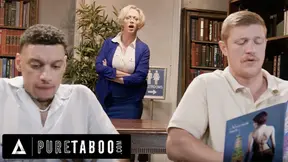 Sexy Vid Shocked Librarian Dee Williams Must Sneakily Pleasure Studs She Caught Masturbating