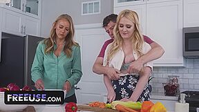 Stepmom And Stepsisters Dirty Little Secret - Letting Stepson Fuck Them Anytime