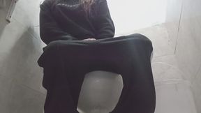 Lola pees at work