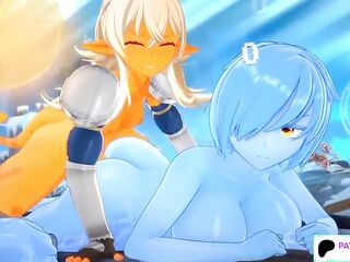 FUTA SLIME CUTIE AWESOME DUGEON BANG AND CREAMPIE ANIME 60FPS