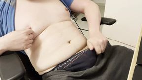 Jerking off My Big Cock Watching Porn