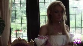 Three daring ladies suck big cocks in the great outdoors