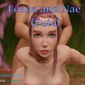 Princess Feena and Nae 1 (Futa)