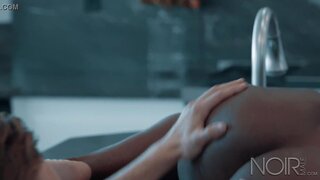 Noirmale sexy ebony lad cheats with boy neighbour