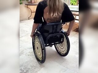 paraplegic in wheelchair