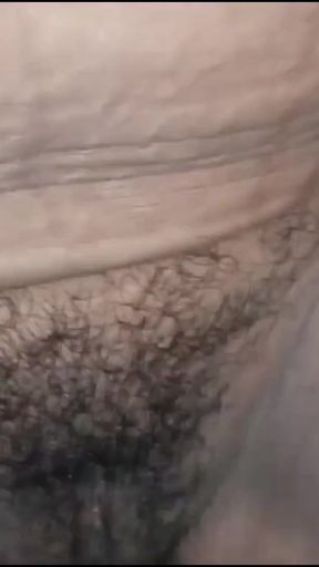 Stepaunt sucked my penis and got angry and put my thick penis inside her pussy.   Clip 1