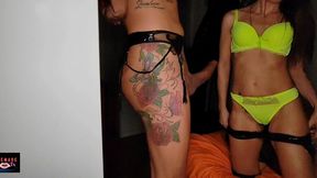 trans and husband fuck me hard. maya and luca pov adventure with trans keylla.