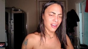trans and husband fuck me hard. maya and luca pov adventure with trans keylla.