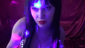 Down on your knees in front of  your mistress' legs little pervert!!