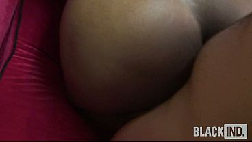 Pregnant ebony babe gets a hard and fast blowjob from her white lover's cock.