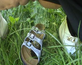 Outdoor Caution I Piss Even in Shoes