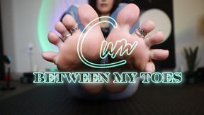 Cum Between My Toes - HD