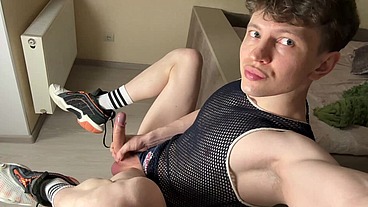 Extra Big Dicks Boy Taking Care Of His Morning Wood