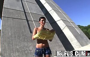 MOFOS - Czech teen Gabrielle Gucci sucks cock for cash