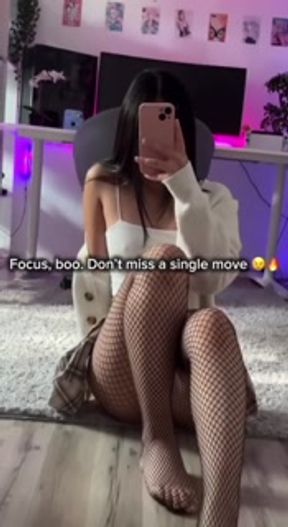 Just Me, My Fishnets, and a Little Bit of Trouble