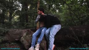 Blowjob in the woods