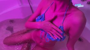 Bikini and bathroom