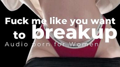 Lesbian ASMR rough breakup sex yeah