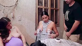 Melany Latina - Breastfeeding Class With Two Pregnant Women Ends In An Out-of-control Threesome