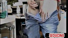 Busty vintage jock solo jerking off