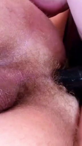 Powerful moment from &quot;Redhead Girlfriend give Pegging Strapon Fuck for him before Sex&quot;