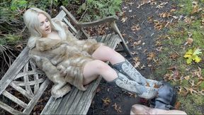 Ellie Shou - Muddy Cowboy Boots Licking (1080p MP4)