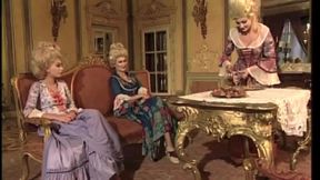 Great Orgy at Court Between Wigs and Hard Cocks