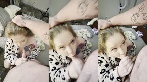 dirty talking handjob