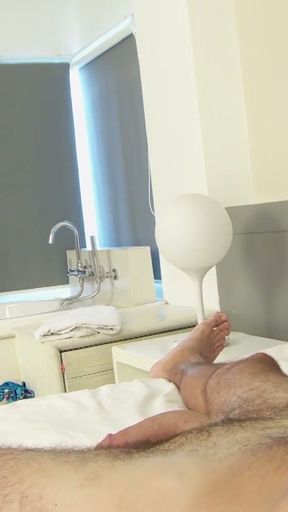 Hot Tight Ass Redhead Bi Male gets fucked from Ass hard after long days of No Fap to get all cum in mouth   Clip 1