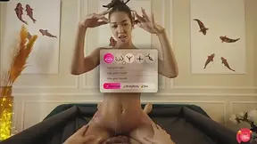 Lia Lin gives a sensual Asian Nuru massage in an