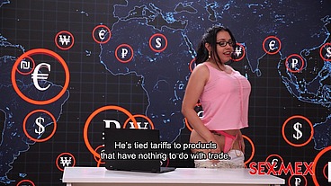 SEXMEX - THE SEXY NEWS ANCHOR . Paola Rubiel